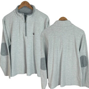 B17 Men’s Southern Proper 1/4 Zip Preppy Pullover Sweatshirt Jacket M